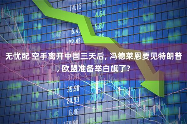 无忧配 空手离开中国三天后, 冯德莱恩要见特朗普, 欧盟准备举白旗了?